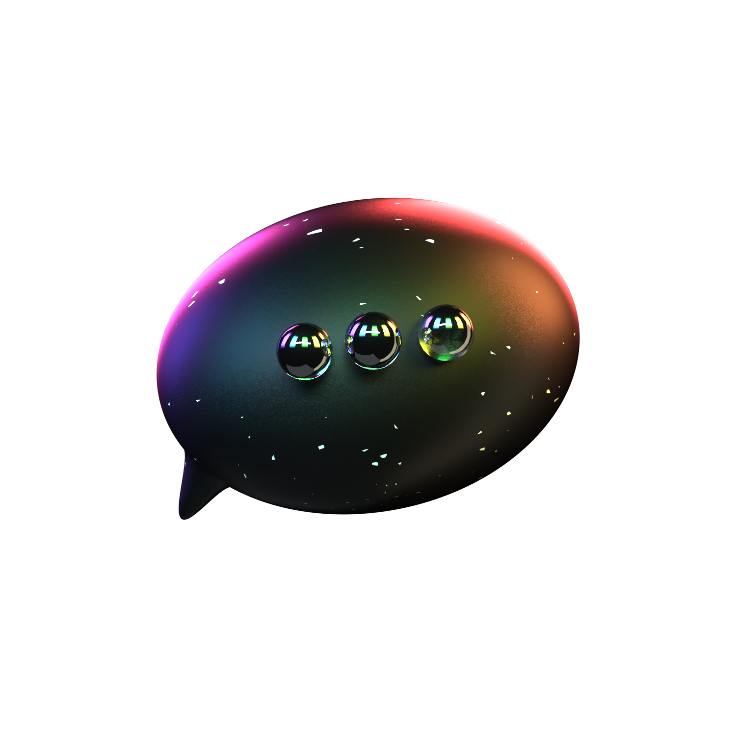Image of a chat bubble.